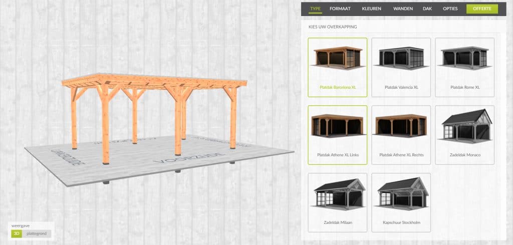 Toplawood 3D configuratie 01 kies buitenverblijf 1